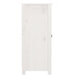 vidaXL Buffet Blanc 40x35x80 cm Bois massif de pin