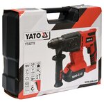 YATO Marteau rotatif SDS Plus avec batterie Li-Ion 3 0Ah 18V