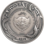 Pièce de monnaie en Argent 20 Dollars g 93.3 (3 oz) Millésime 2019 Evil Within PANDORA BOX