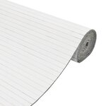 vidaXL Cloison de séparation blanc 165x400 cm bambou