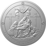 Pièce de monnaie en Argent g 42 Millésime 2023 Our Lady Of Seven Sorrows OUR LADY OF SEVEN SORROWS