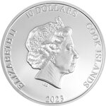 Pièce de monnaie en Argent 10 Dollars g 62.2 (2 oz) Millésime 2023 VEXED MAN