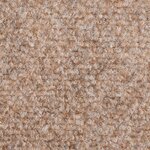 vidaXL Tapis autoadhésifs de marches 5 Pièces Marron 65x21x4cm Aiguilleté