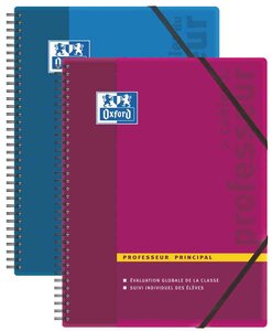 Cahier du Professeur Principal 240 x 320 mm Polypro 78 feuilles 156 pages 90g OXFORD