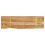 vidaXL Dessus de table à bord vivant 110x30x3 8cm bois massif manguier