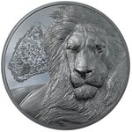 Lions growing up 5 once silver monnaie 3000 shillings tanzania 2022