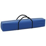 vidaXL Tente de réception pliable avec parois Bleu 3x3 m