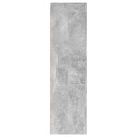 vidaXL Meubles TV 2 Pièces Gris béton 30 5x30x110 cm Aggloméré