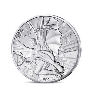 DC COMICS Monnaie de 10€ Argent BATMAN le Chevalier noir