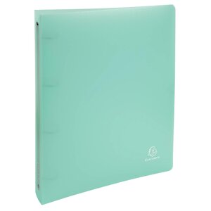 Classeur 4 Anneaux 30 Mm Polypropylène Chromaline Pastel - A4 Maxi - Vert Pastel - Exacompta