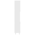 vidaXL Armoire de salle de bain Blanc 30x30x179 cm Bois d'ingénierie