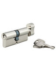 THIRARD - Cylindre de serrure à bouton STD  anti-arrachement  35Bx35mm  nickelé  3 clésThirard