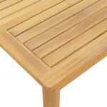vidaXL Salon de jardin palette 2 Pièces bois massif d'acacia