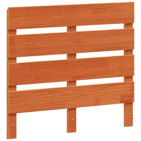 vidaXL Tête de lit cire marron 90 cm bois massif de pin
