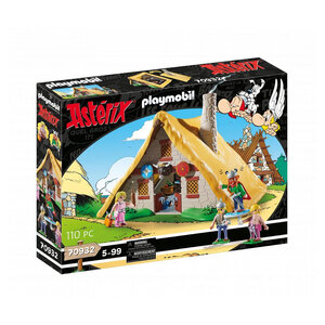 Playmobil Asterix : La Hutte d'Abraracourcix - Ensemble de Jeu Complet