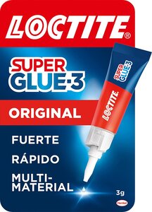 Colle transparente Loctite Super Glue-3 avec pinceau - Triple résistance - Collage et résistance instantanés - Utilisation facile
