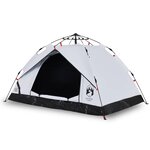 vidaXL Tente de camping à dôme 2 personnes libération rapide