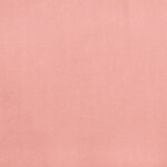 vidaXL Cadre de lit Rose 120x200 cm Velours