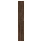 vidaXL Buffet haut LED chêne brun 41 5x32 5x200 cm bois d’ingénierie