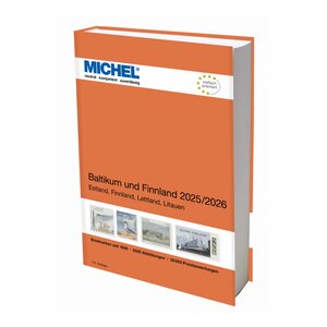 Catalogue de cotation Michel timbres des États baltes et Finlande 2025-2026.