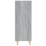 vidaXL Buffet Sonoma gris 69 5x32 5x90 cm Bois d'ingénierie