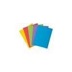 Paquet De 50 Chemises 2 Rabats Rock''s 210 - 24x32cm - Couleurs Assorties - X 5 - Exacompta