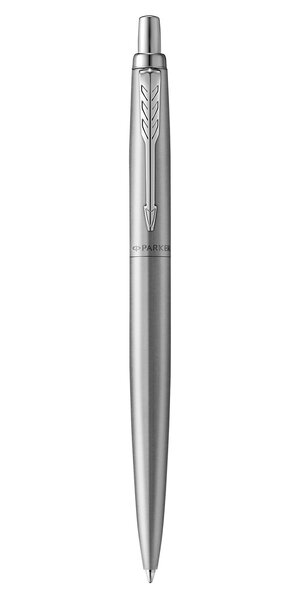 PARKER Jotter Edition spéciale XL Stylo bille  Monochrome acier   recharge bleue pointe moyenne  Coffret cadeau