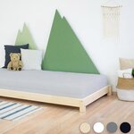 Lit simple TEENY 120 x 200 verni