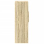 vidaXL Buffet haut chêne sonoma 30x42 5x124 cm bois d'ingénierie