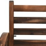 vidaXL Banc de jardin 112 cm bois de sapin massif