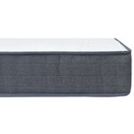 vidaXL Matelas de sommier tapissier 200x80x20 cm