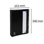 Trieur Ordonator 32 compartiments Numériques Noir EXACOMPTA