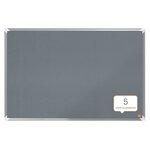 Nobo tableau d'affichage en feutre premium plus 90x60 cm gris