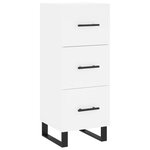 vidaXL Buffet blanc 34 5x34x90 cm bois d'ingénierie