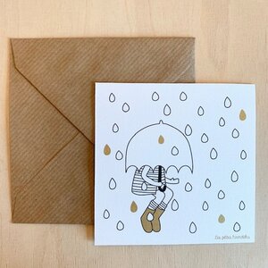 Carte - Sous la pluie