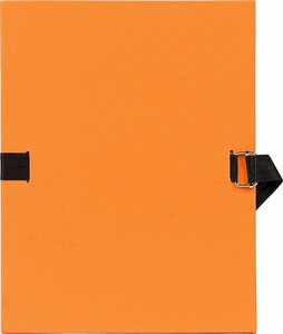 Chemise à dos extensible, A4, carton, orange EXACOMPTA