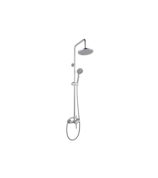 Rousseau colonne de douche avec robinet mitigeur mécanique timaru chrome