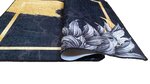 Tapis d'intérieur Feuille 120 x 180 cm - Noir