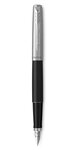 PARKER Jotter Stylo plume  noir Bond Street  plume moyenne  encre bleue  Coffret cadeau