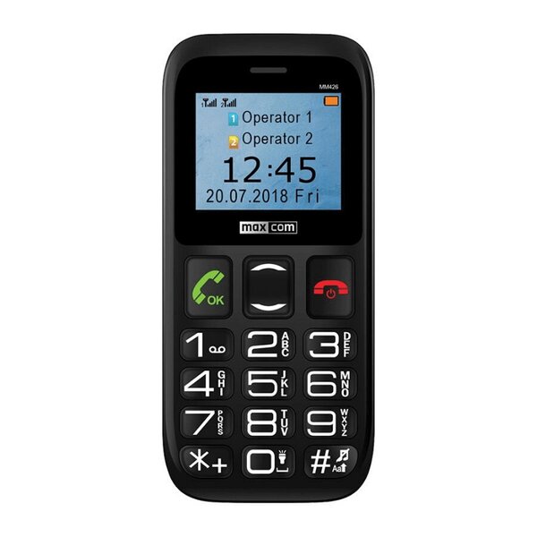 Téléphone portable senior fonction sos maxcom mm426