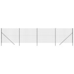 vidaXL Clôture en treillis métallique anthracite 1 6x10 m