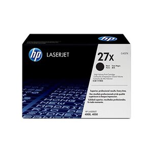 Toner d'origine pour imprimante LaserJet 4000 noir HC HP