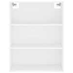 vidaXL Buffet blanc 69 5x32 5x180 cm bois d'ingénierie