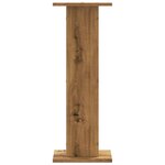 vidaXL Supports pour plantes 2 Pièces chêne artisanal bois d'ingénierie