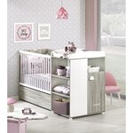 Lit bébé combiné évolutif Smile chêne Silex