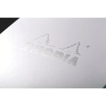 Bloc WHITE N°18 21x29,7cm 80F Q.5x5 Blanc RHODIA