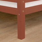 6 pieds de lit 20 cm FOOT rouge brique