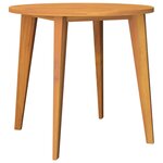 vidaXL Ensemble à manger de jardin 3 Pièces Bois d'acacia solide