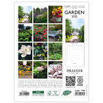 Petit Calendrier Mensuel 2025 14x18 Cm - Jardins - Draeger paris