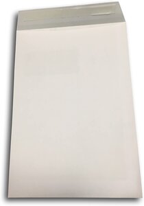Lot de 100 enveloppes pochettes a4 papier kraft blanc 229 x 324 mm